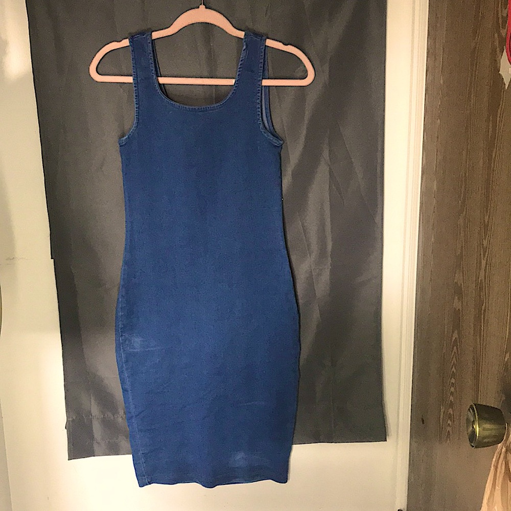 Skin tight Denim Dress